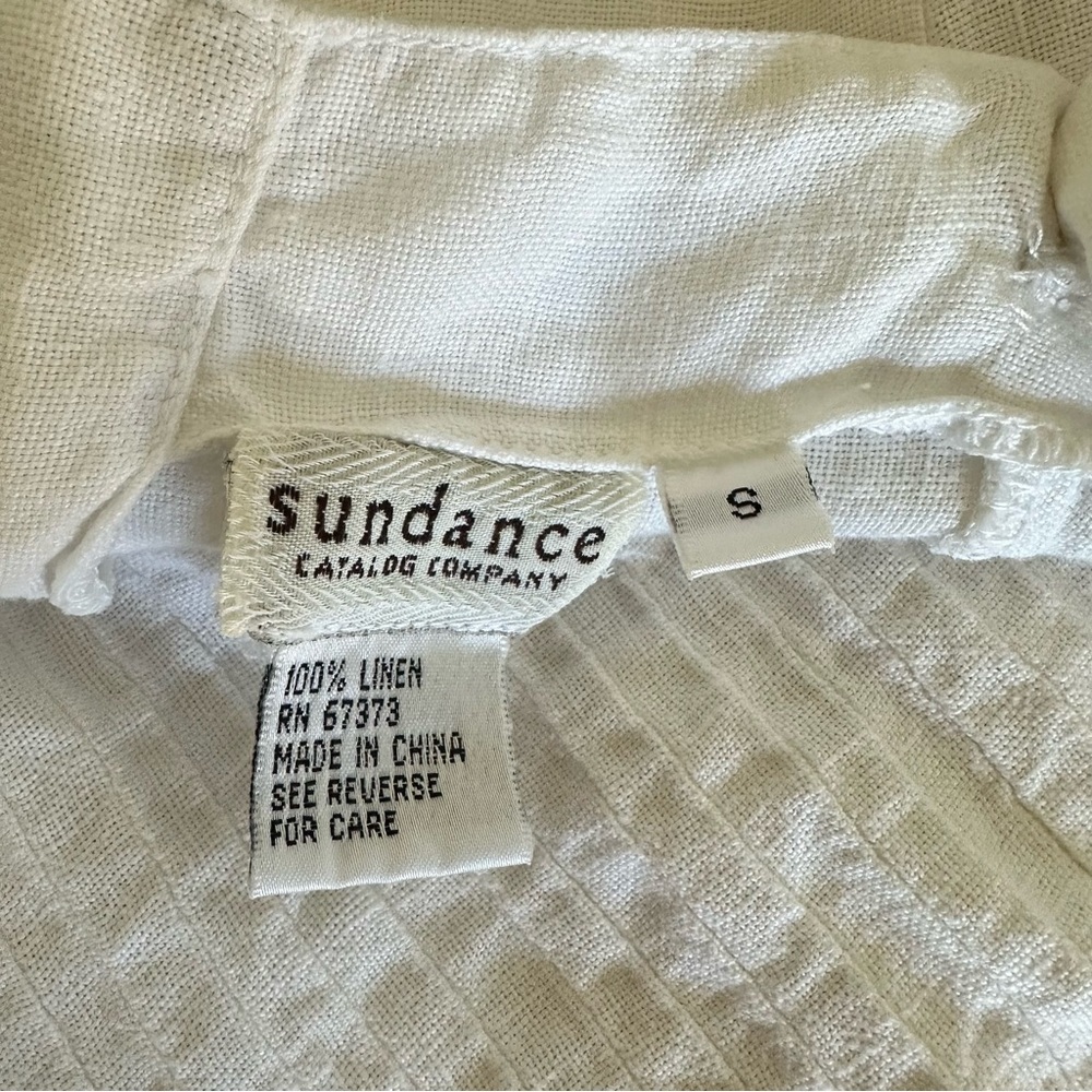 Sundance linen button up maxi dress - Picture 7 of 8